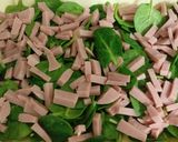 Foto del paso 4 de la receta Quiche de espinacas y jamón de pavo con salteado gourmet de verduras