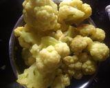 A picture of step 1 of Roasted Cauliflower.