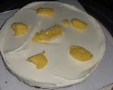 A picture of step 2 of Emoji Rasmalai Cake.