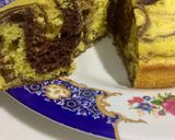 A picture of step 7 of Marble cake.