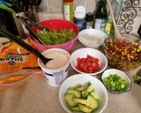 A picture of step 5 of Mexi Chicken Salad.