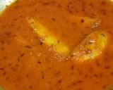 A picture of step 3 of Brinjal potatoes lentils dry dumplings Gravy.