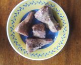 A picture of step 3 of Boiled Nduma(Arrowroots) with only 2 ingredients.
