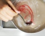 A picture of step 6 of Kanten Wagashi:"Sakura".