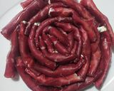 Foto del passaggio 4 della ricetta Rosone di bresaola