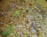 A picture of step 15 of Chatpata lobia.
