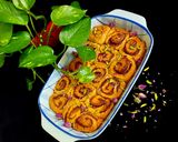عکس مرحله 7 از دستور شیرینی باقلوایی با شهد به 😋😍 (رول دارچینی)
