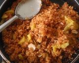 A picture of step 2 of Ukadichi Modak.