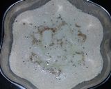 A picture of step 3 of Junnu(pudding).