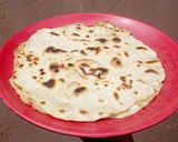 A picture of step 7 of Tortilla egg wrap.