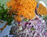 பார்க்க  பார்க்க சாப்பிட தூண்டும் கேரட்  தோசை (Carrot dosai recipe in tamil) ரெசிபி ஸ்டேப் 1 புகைப்படம்