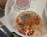 Diós, banános, zabos turmix (vegán) recept fázis 1 fotója