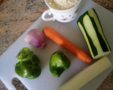 Foto del paso 3 de la receta: Verduritas con miga de coliflor