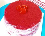 Foto langkah ke 5 dari resep Crepe cake red Velvet.