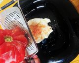 Foto del paso 2 de la receta: Ensalada de burrata con granizado salado de tomate y paraguayo