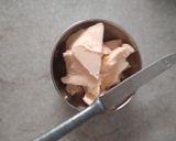 A picture of step 1 of Homemade Cheese Spread and Cheese-chocolate Slice.
