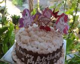 Foto langkah ke 10 dari resep Kue Ulang Tahun Blackforest Kukus.
