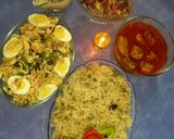 A picture of step 9 of Chicken Degi Qorma and Martar (peas) Pulao one hour.