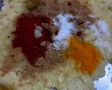 A picture of step 2 of Amaranth flour aloo paratha for vrat.