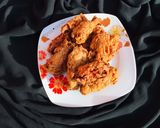 A picture of step 18 of Crispy spicy wings.