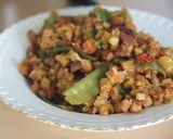 Foto langkah ke 6 dari resep Sambel kentang - tempe santen wah.