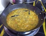 A picture of step 4 of Aloevera curry.