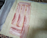 Foto del paso 2 de la receta: Hojaldre de queso, bacon y jamón
