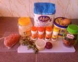 A picture of step 1 of Meatballs in sauce.
