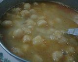 A picture of step 4 of Shahi white peas.