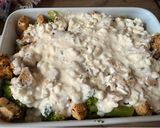 Sajtos-brokkolis csirkés rakottas recept fázis 5 fotója