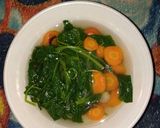 Foto langkah ke 4 dari resep Bening sayur bayem+wortel.