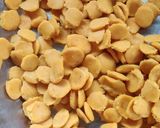 A picture of step 1 of Dal dhokli.