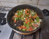 Foto del paso 2 de la receta: Dorada con verduras y almendras