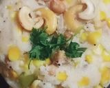 A picture of step 3 of Semolina corn Upma.