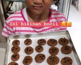 Foto langkah ke 4 dari resep Chococips cookies 😃.