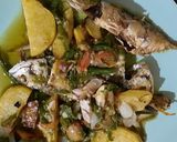 Foto langkah ke 4 dari resep Ikan kembung lado hijau.