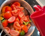 A picture of step 12 of Mother’s healthy chicken minestrone.