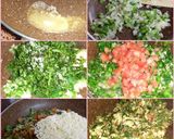 A picture of step 2 of Mogar Moog Dal Healthy stuffed Dosa.