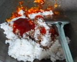 Foto langkah ke 3 dari resep Nasi goreng bumbu merah.