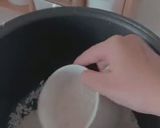 A picture of step 1 of Coconut Rice.