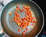 A picture of step 1 of Allam Pachadi.