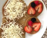 A picture of step 4 of Oatmeal pancakes.