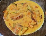 Foto del paso 5 de la receta: Paleta con salsa agridulce y omelette con vegetales, jamón y queso