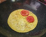 Foto del paso 4 de la receta: Omelette de queso muzarella y verduras