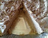 A picture of step 2 of Hersey bar pie !!!.