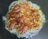 A picture of step 2 of Persian Khamse Abij (Grape Jam & Eggs).