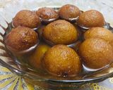 সুজির গোলাপজাম মিষ্টি (Suji er gulab jamun recipe in Bengali) রেসিপির ধাপ 10 ছবি