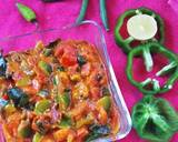 Creamy capsicum sabji recipe step 5 photo