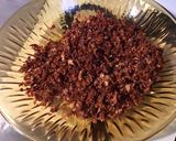 Une image de l'étape 3 de Saumon façon crumble aux tomates séchées,chapelure de légumes et citron.