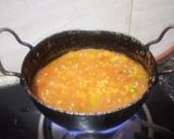 A picture of step 5 of Maggi masala.